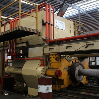  Aluminum profile extrusion machine 5500T' />